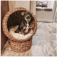 PawHut Katzenkorb mit Kissen