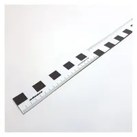 Dönges Maßband Lineal mit mm-Skala, magnetisch