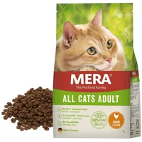 MERA Cats Huhn (10kg), Katzenfutter trocken für ausgewachsene Katzen,