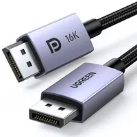 UGREEN DisplayPort 2.1 Kabel VESA-zertifiziert, Unterstützt 16K@30 Hz, 8K@240Hz,