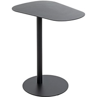 Haku-Möbel HAKU Möbel Beistelltisch Metall schwarz 53,0 x 38,0