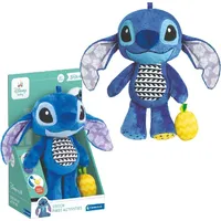 CLEMENTONI Disney Stitch - Erste Aktivitäten Plüsch, Interaktives Hänge-Spielzeug