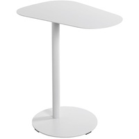 Haku-Möbel HAKU Möbel Beistelltisch Metall weiß 53,0 x 38,0
