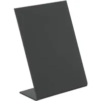 Securit Tischaufsteller L-BOARDS, DIN A7, schwarz