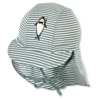Sterntaler Bademütze mit Nackenschutz Hai dunkelgrün, 49 cm