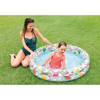 Intex Planschbecken Just Fruity 122 cm - Aufblasbarer Babypool
