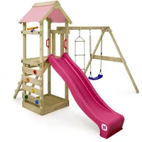 Wickey FreeFlyer mit Schaukel & pastellpinker Rutsche pastellpink