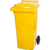 Proregal Mülltonne 120 l Gelb
