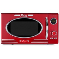 Salco Mikrowelle 2 in 1 – Retro-Style mit Grillfunktion