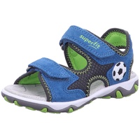Superfit Jungen Mike 3.0 Sandale, Blau Hellgrün 8050, 30