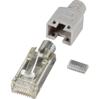 EFB H7540.12-50 RJ45-Hirose Stecker STP, TM11 grau, 50 Stück,