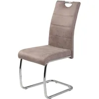 Hela Freischwinger Flora II, Microfaser Vintage beige