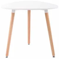 CLP Küchentisch Abenra,weiß 80 cm - weiß