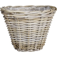 Mica decorations Korb Marcia Rattan Ø 35 x 25