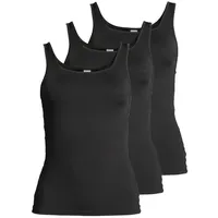 NINA VON C. Unterhemd / Top Pure in Schwarz