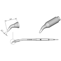 Jbc Lötspitze Serie C130, Rundform, C130403/Ø 1,2 mm, gebogen