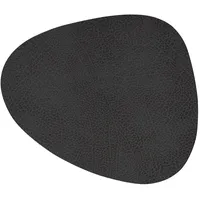 Lind DNA Glasuntersetzer Curve Hippo schwarz-anthrazit