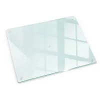 Tulup Herdabdeckplatte, Transparent Glas 40x0.4x52 cm Küchen, Küchenelektrogeräte, Herde,