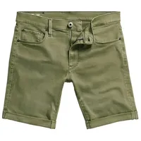 G-Star 3301 Slim Fit Kurze Jeans Faded Shamrock Gd