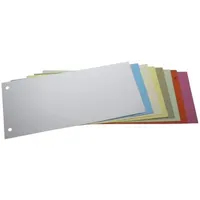 Q-Connect Trennstreifen, 24x10,5cm, weiß, KF00515/505-00