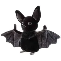 HEUNEC 453777 - MISANIMO Fledermaus Vlad, schwarz, 20 cm