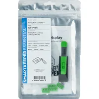 Smartkeeper Smart Keeper DL04PKGN, Schnittstellenblockierung + Schlüssel DisplayPort Grün,