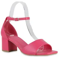 VAN HILL Klassische Sandaletten in Fuchsia