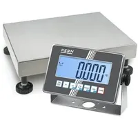 KERN-SOHN KS IXC 30K-3, bis 30kg, Plattformwaage, Edelstahl, Teilung