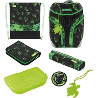 Herlitz SoftLight Plus Greenline Explorer Schultaschen-Set 6-tlg. (50046119)