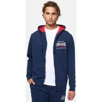 Lonsdale Herren Kapuzensweatjacke mit Reißverschluss normale Passform LINTMILL