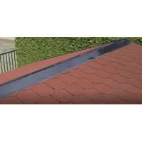 4 Home and Garden Aluminium Firstabdeckung für Satteldächer anthrazit