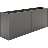 KGT Aluminium-Hochbeet 210 45er Tiefe Profilsystem Anthrazit-Grau 2,05 x