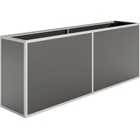 KGT Aluminium-Hochbeet 210 45er Tiefe Profilsystem Pressblank 2,05 x