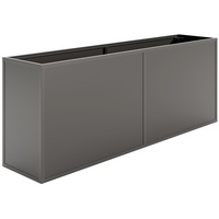 KGT Aluminium-Hochbeet 130 45er Tiefe Profilsystem Pressblank 1,21 x