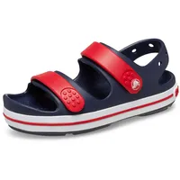 Crocs Crocband Cruiser Sandalen Navy / Varsity Red 32-33