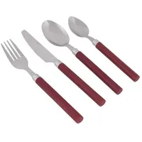 Bo-Camp Besteck-Set Camping Besteckset Outdoor Reise Besteck, Edelstahl/Kunststoff, Set