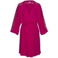 LASCANA Damen Kimono dunkelrot Gr.36/38