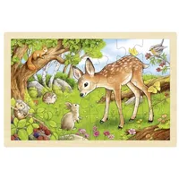 GoKi 57325 - Einlegepuzzle Rehkitz