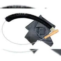 Muxel Heizkörperbürste Ziegenhaar Schwarz