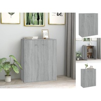 VidaXL Sideboard Grau Sonoma 60x30x75 cm Holzwerkstoff