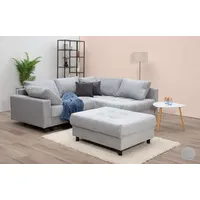 Home Affaire Ecksofa Toni L-Form, inklusive Hocker, und Rückenkissen,