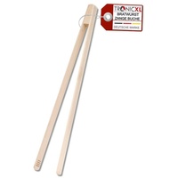 TronicXL Grillzange 42 cm Holz braun