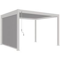 Weide Sonnenrollo für Weide Pergola | Weiß
