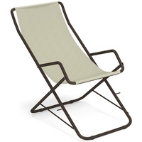 Emu Bahama Liegestuhl, indischbraun / beige