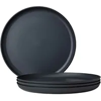 Mepal Silueta Essteller 26 cm 4er Set Nordic Black