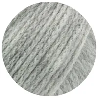 Lana Grossa Cool Merino Häkelwolle, 150 m grau