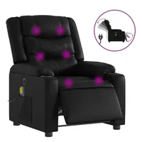 VidaXL Massagesessel Elektrisch Kunstleder 93 x 99 x 93