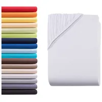 Hometex Premium Textiles Kinder Jersey Spannbettlaken Spannbetttuch 60 x