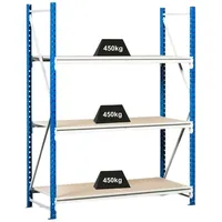 Proregal Weitspannregal Maximus Grundregal | HxBxT 200x175x40cm | 3