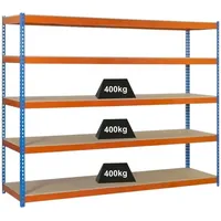 Proregal Schwerlastregal Big Wood Yeti Five HxBxT 200 x